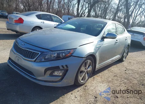 2014 Kia Optima Hybrid Ex from USA, damaged, VIN KNAGN4ADXE5074901